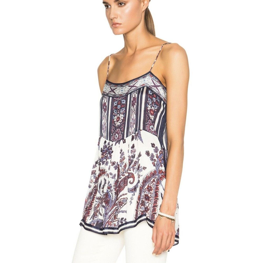 Isabel Marant‎ Etoile Tybalt Paisley Top Sh…